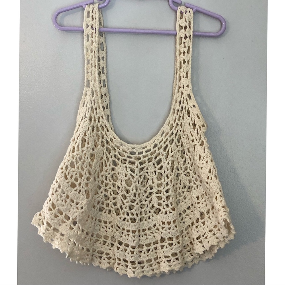LF crochet crop top